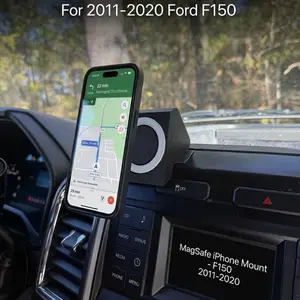 Universal Tablet Dash Mount for 2009-2014 2015-2020 Ford F-150 Extra Strong Magnetic Grip Anti-Slip Surface Car Accessory Secure Tablet Navigation