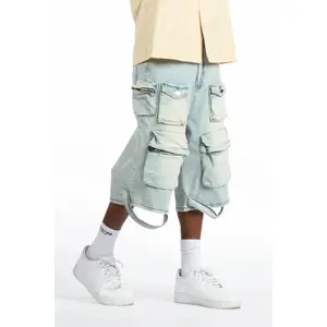 Mahesh Blue Denim Short