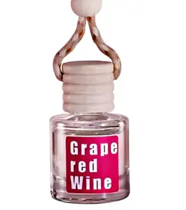 Car Air Fresheners Hanging Scent Oil Diffuser,EXOVAN 8ML Nature Frangrance Friut Juciy Perfume Last Long Time With Three Scents For Car & Live Gifts