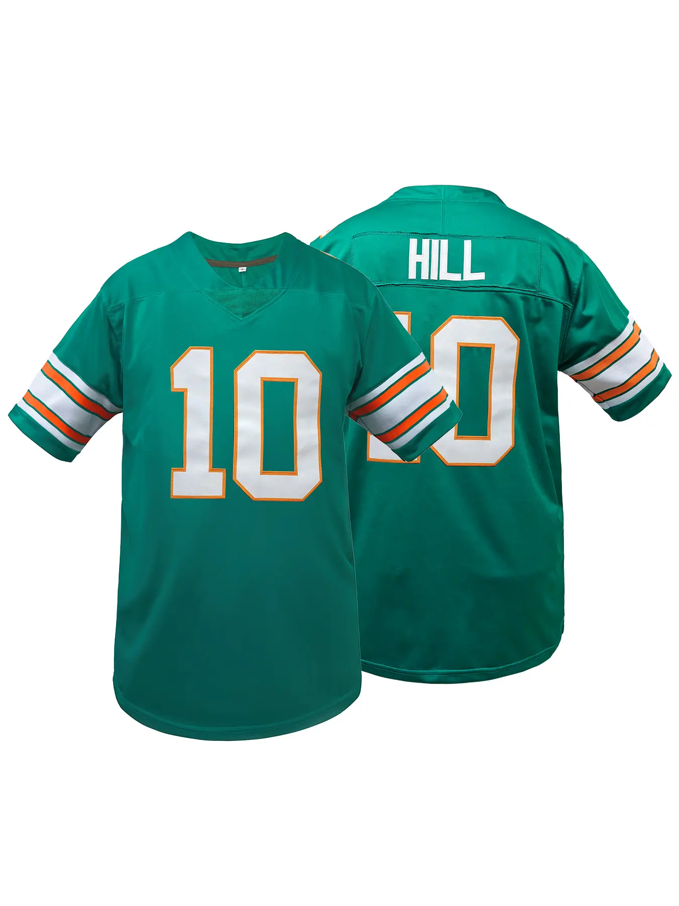 Men's Stitched Football jersey V-neck Breathable T-shirt Training Rugby Jersey Short Sleeve Top Training Clothes Miami Jersey Dan Marino Mitchell