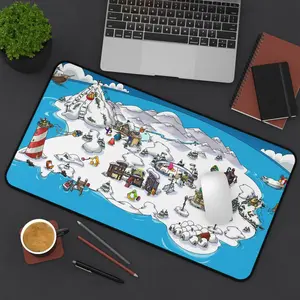 Club Penguin Map Mousepad | 3 Sizes | 90s 2000s Nostalgia Gift, 2000s Mousepad, Gaming Mousepad, Keyboard Mat, Mouse Mat, Penguin Puffle