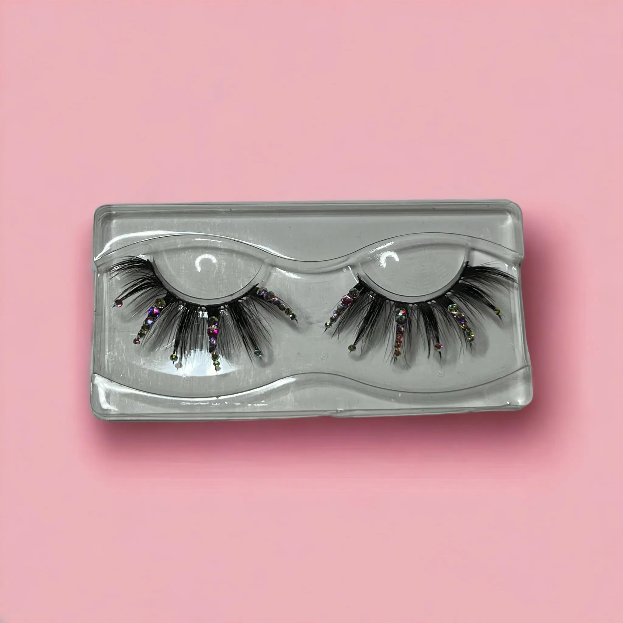Ariel Lashes - Handmade Luxury Eyelashes with Shimmering Diamond-like Crystals