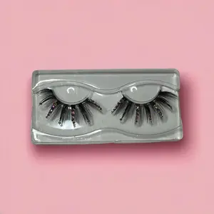 Ariel Lashes - Handmade Luxury Eyelashes with Shimmering Diamond-like Crystals