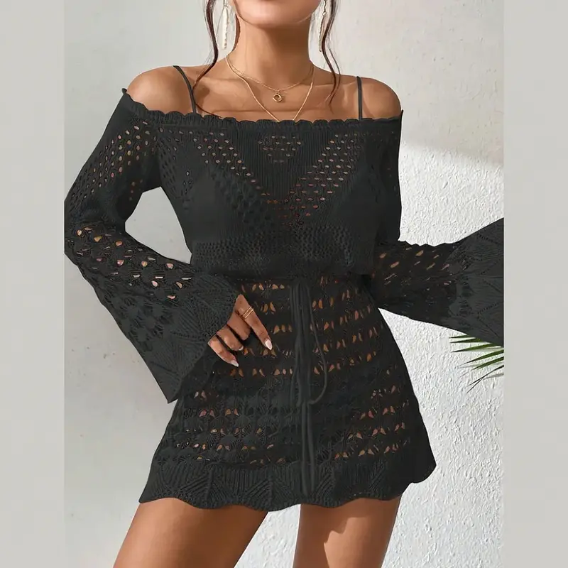 henne black mini dress Nana Jacqueline | Women's | Noemie Knit Mini Dress