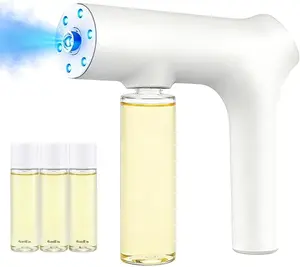 Nano Blue Light Deodorizer, indoor odor removal, pet deodorant. Bio-enzymes break down urine, Plant-extracted, safe and non-toxic for pets, Floral scent Air Freshener Spray