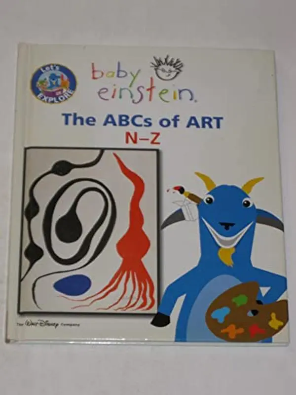 USED Book - The ABCs of Art : N-Z (Baby Einstein) by The Disney Company (Hardcover) - english