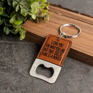 Funny Keychain for Him, Boyfriend Gift, Bottle Opener Keychain, Gift from Girlfriend, Anniversary Gifts, Husband Gifts, I Love You Gift Idea