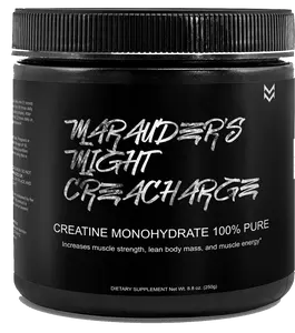 Marauder's Might Creacharge | Creatine Monohydrate Muscle Fitness Supplement Workout