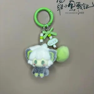 The Legend of Luoxiaohei Anime Merch Keychain Chibi Style Xiaohei Backpack Key Decoration Pendant Fan Must-Have Collectible Gift