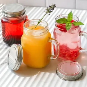 Kate Aspen 12 oz. Mason Mug With Solid Lid (Set of 36)| Kitchen Drinking Glass or DIY Party Favor, Clear, One Size (30048NA-CASE)