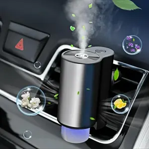 Smart Car Aromatherapy Diffuser - 10ML Essential Oil Included, 3 Adjustable Fragrance Modes, USB-Powered Ultrasonic Car Air Freshener (Christmas Gift, Birthday, Car Accessories)