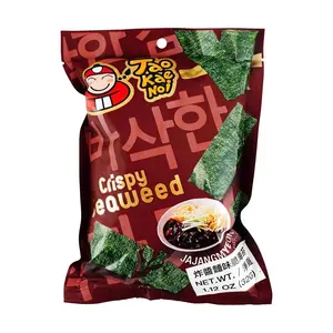 TAO KAE NOI Thai Seaweed Snacks Crispy Nori Fried Sauce Flavor 32g Popular Snack