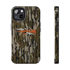 Vintage Collection Sitka Waterfowl Hunting Camo Phone Case, Mossy Oak Bottomland Camouflage Aesthetic Suitable for iPhone