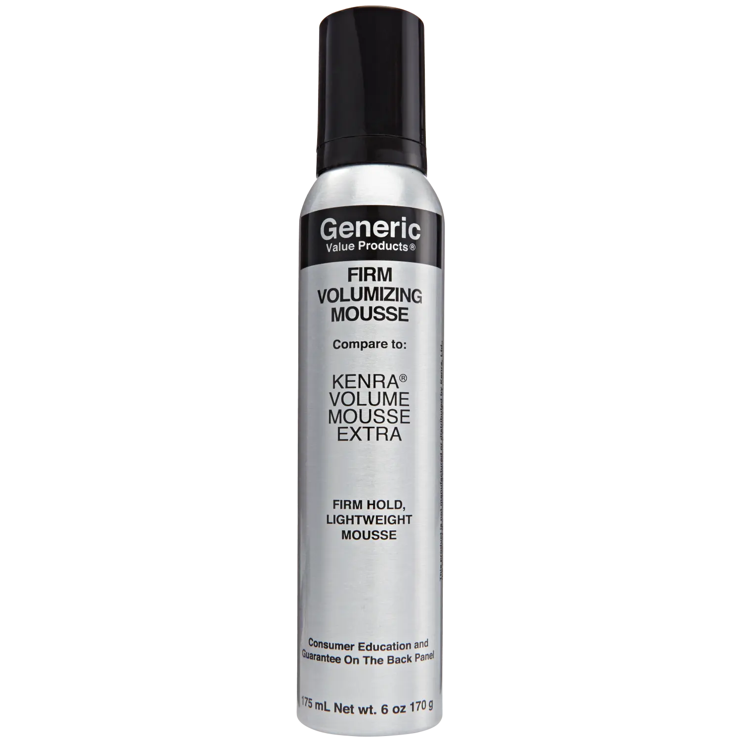 Generic Value Products Firm Volumizing Mousse Compare to Extra Volumizing Mousse Spray