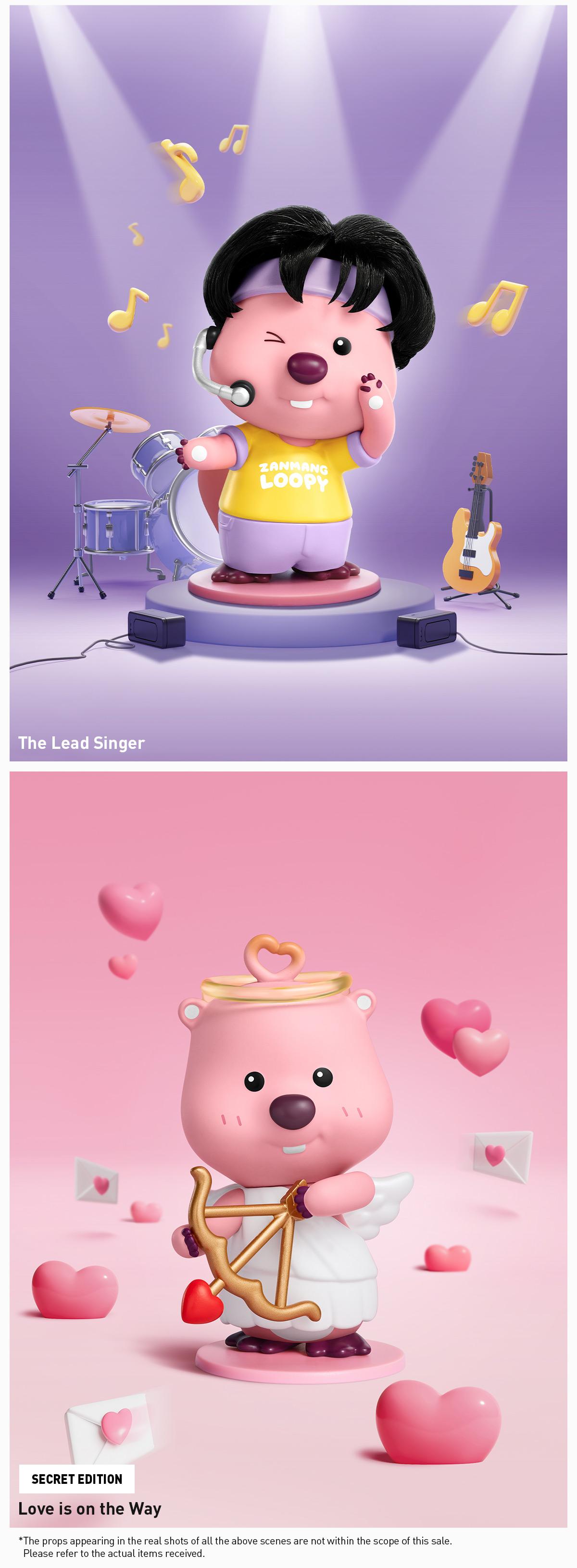 POP MART ZANMANG LOOPY’s Moments Series Figures, Blind Box, Mystery Box