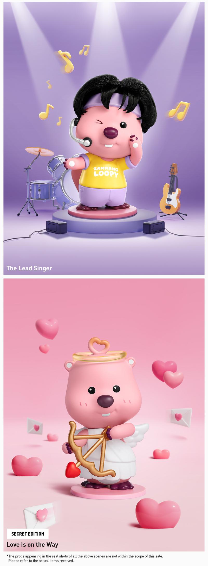 POP MART ZANMANG LOOPY’s Moments Series Figures, Blind Box, Mystery Box