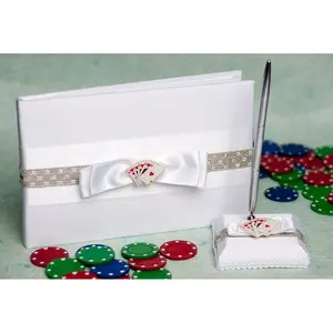 Las Vegas Wedding Guestbook and Pen Set