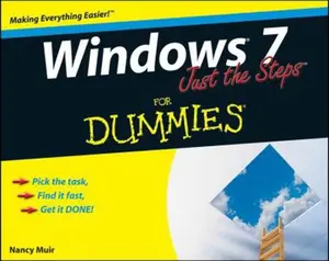 USED-Windows 7 Just the Steps for Dummies by Muir, Nancy C. (Paperback)