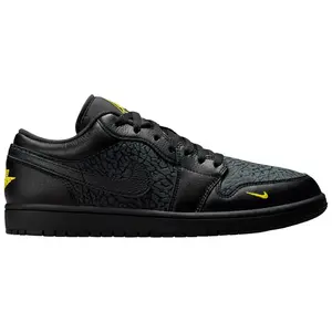 Nike Air Jordan 1 Low Black Elephant Print IM6568-010 Men's Fashion Shoes New