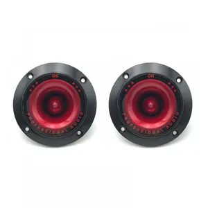 2/4Pcs 3 Inch Piezoelectric Tweeter Audio Speaker Treble Ceramic Piezo Loudspeaker for Hi-Fi System Car Audio