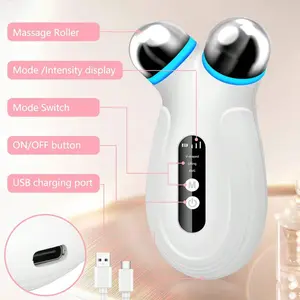 2026 Upgrade Microcurrent Facial Device - Anti-Aging, Wrinkle-Reducing, Boosts Skin Care Product Absorption, White, TikTokMadeMeBuyIt, Abs-Enhancing, Single Unit
