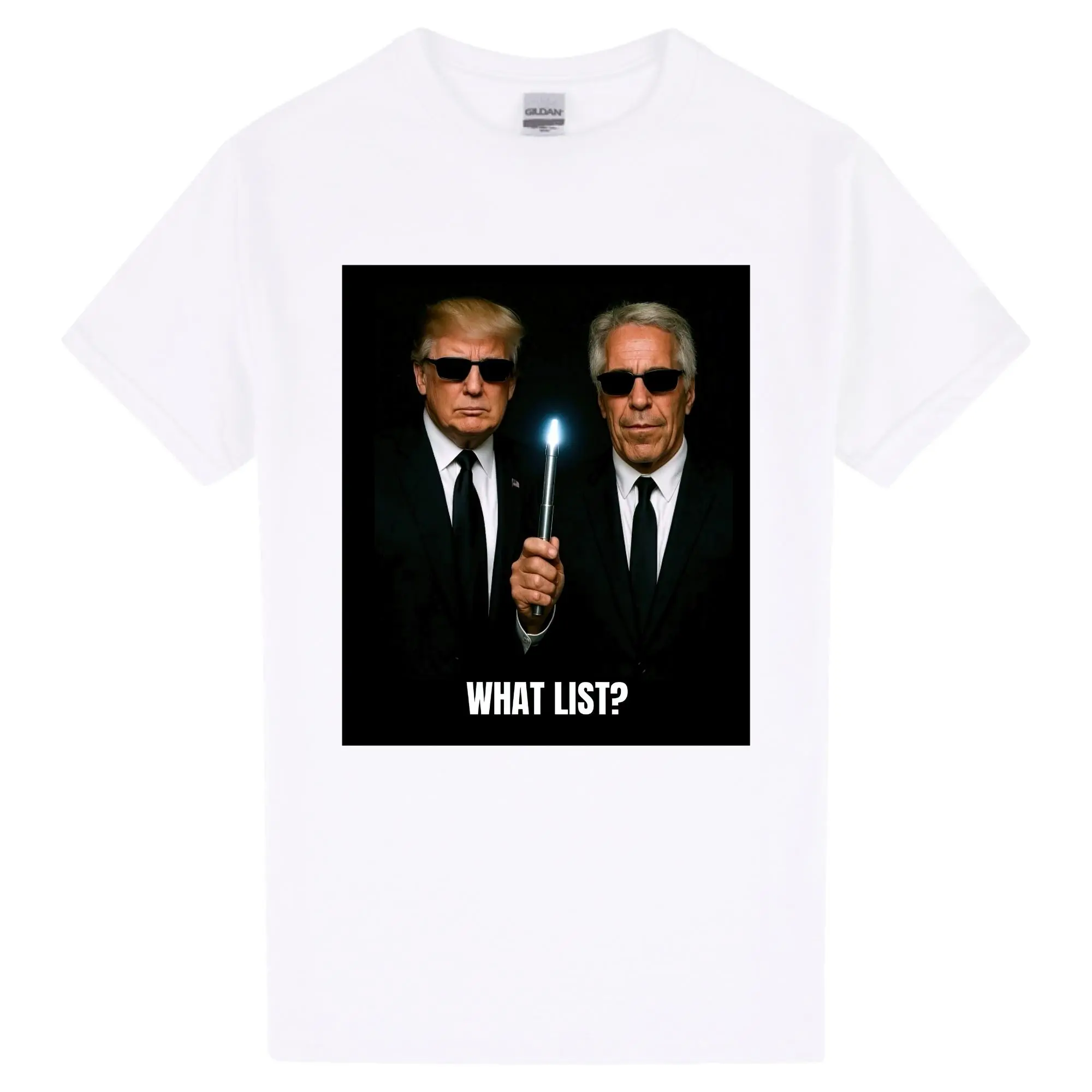 [Sale Up To 30%] Donald Trump and Jeffrey Epstein What List ? T-shirt