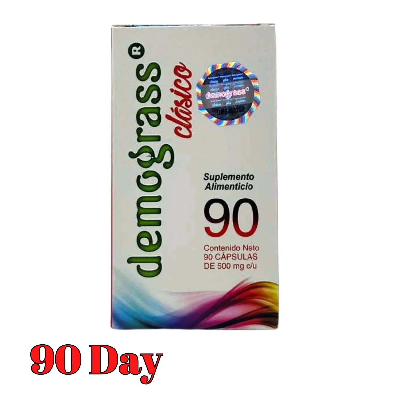 Demograss Classic Natural Ingredients Capsules - 90-Day Supply, Contains Aloe, 100% Natural Diet Supplement for Adults, Prop 65 Safe, No Harmful Additives
