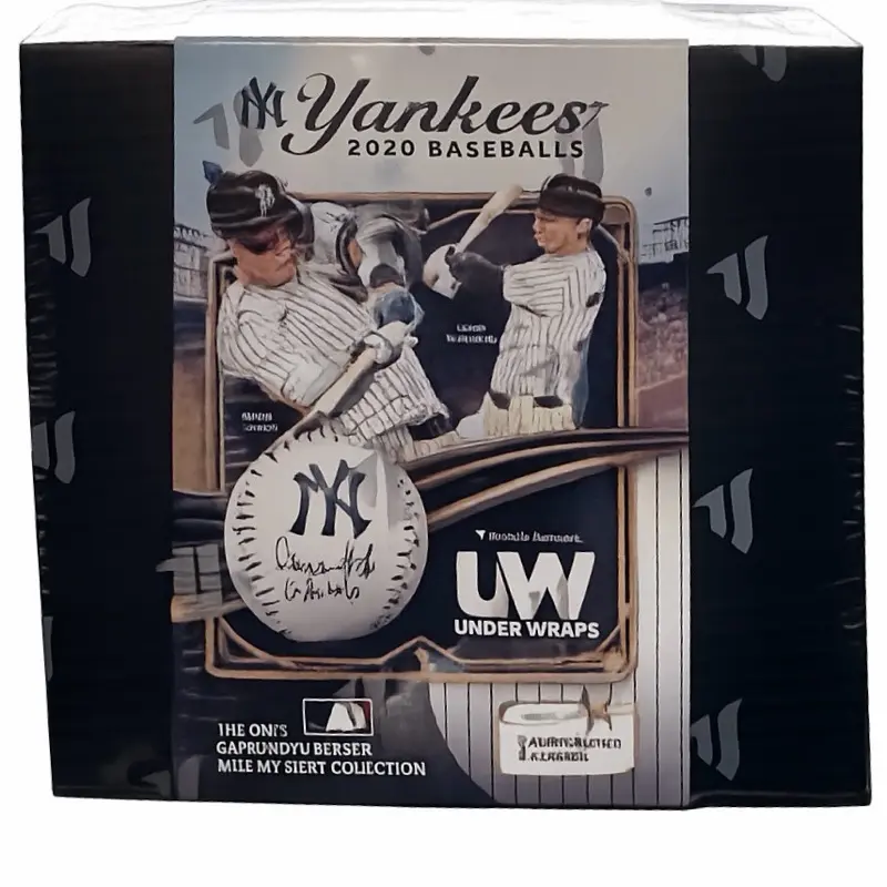 2026 Fanatics Under Wraps New York Yankees Mystery Autographed Baseball