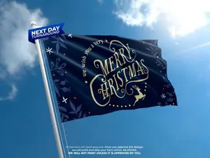 Christmas Pole Flag - - Holiday Flag - - Merry Christams Flag - - Santa Flag - - Welcome Flag - - House Flag - - Garden Flag - Gift For Him - Gift For Her - Garden Flags - Funny Christmas Flag