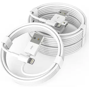 iPhone Charger 3Pack 3.3FT Lightning to USB Charging Cord Car iPhone Carplay Cable Compatible iPhone 14 13 12 11 Pro Max XR XS X 8 7 6 Plus SE iPad and More