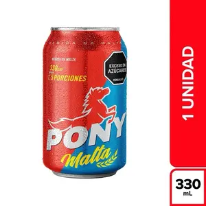 Pony Malta - Malt Flavored Colombian Soda 330ml
