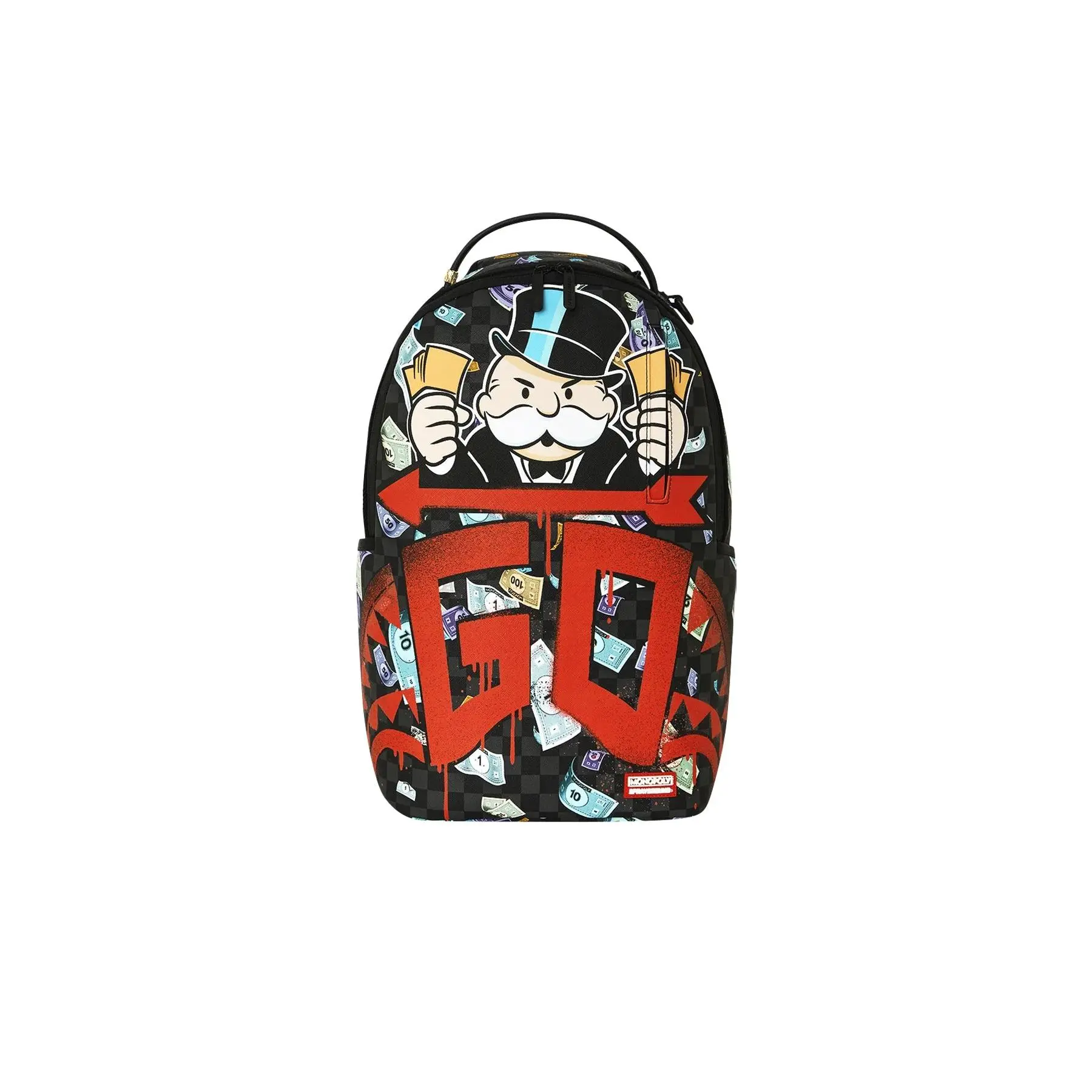 Sprayground Monopoly Go Sharkmouth Stencil Backpack