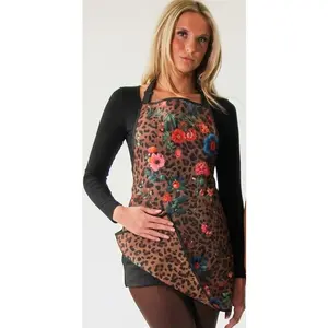 NEW REVERSIBLE LEOPARD / LEOPARD BLOSSOM APRON