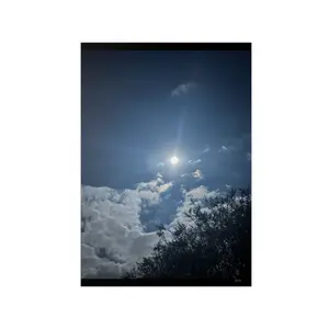 Sky Serenity Photopaper Poster, Aesthetic Wall Art, Nature Decor, Home Inspiration, Gift for Art Lovers