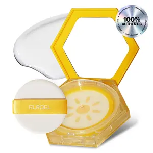 ELROEL Pang Pang Sun Cushion - Official Product Korean Sunscreen Cushion Broad Spectrum SPF50+ PA++++ Mineral & Chemical UV Filter