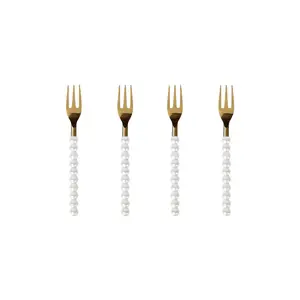 Lepel Club Set Of 4 Pearl Fork