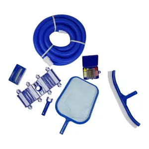7-Piece Blue Assorted Pool Maintenance Cleaning Kit