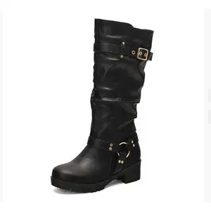 Women's Extra Wide Calf Knee High Boots, Wide Width Winter Tall Boots.