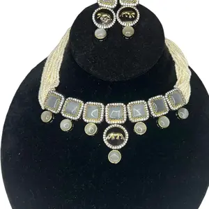 Sabyasachi Women's Necklace Set with Intricate Design