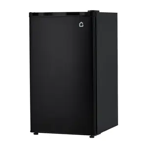 [HOT] Garvee 3.2 Cu. Ft. Compact Refrigerator Single Door Mini Fridge Adjustable Shelves Dorm Office Kitchen Bar,  Black