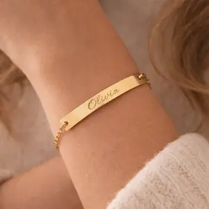 EternaScript Personalized Name Bracelet
