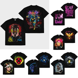 [Collection] XMen Core Team Premium Cotton T-Shirt, Cyclops Jean Grey Storm Beast Rogue Gambit Graphic Shirt, Retro Comic T-Shirt, Character Comics Fans Shirt, Superhero T-Shirt, Comic Book Fans T-Shirt, Superhero Graphic Tee