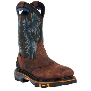 Cody James Men's Decimator Waterproof Western Work Boot Nano Composite Toe - Dbp-2