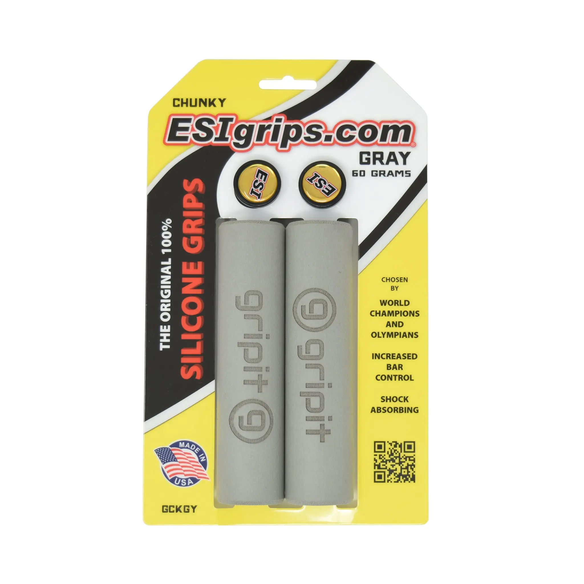 ESI x Gripit Grips (Gray Chunky)