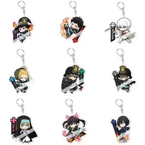 Fire Force Shinra Kusakabe Acrylic Keychains || Great For Daily Use Or As Thoughtful Little Gifts For Your Friends And Yourself