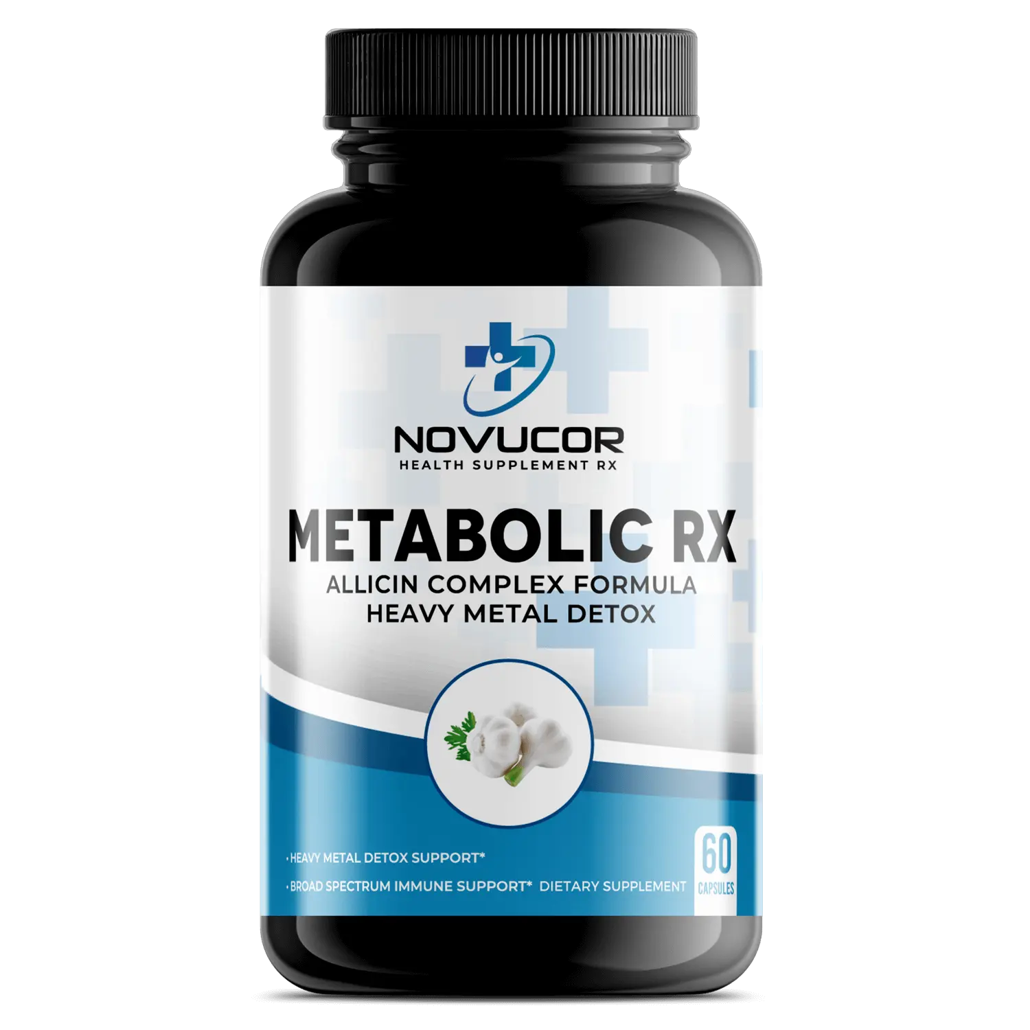 Allicin Complex Formula Metabolic Series Healthcare Dietary Vitamin Supplement for Adults - All Natural, Heart Health