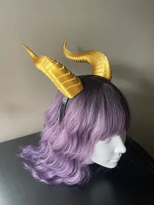 3D Printed Dragon Horns Headband - Cosplay and Halloween Accessory