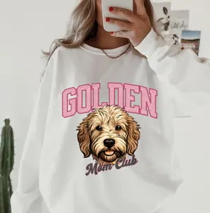 Goldendoodle Mom Club Sweatshirt ~ Sweatshirt Unisex Apparel Relaxed Fit Printed in the USA Clothing Womenswear Casual and Comfortable