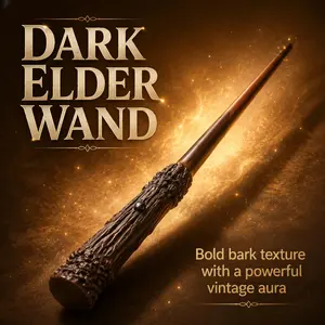 Soft Resin Magic Wand Set for Cosplay, 42cm Flexible Wizard Wand Collectible Toy, Stress Relief Carved Witch Wand Gift for Kids Adults Halloween Party Role Play，4 Styles Collectible Magic Wizard Wand, Comfort Grip Soft Resin Stress Relief Toy