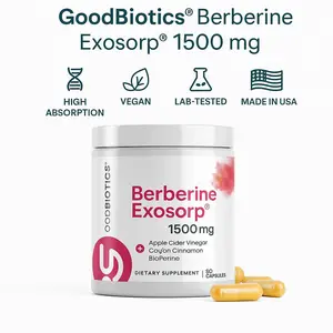 Berberine + Apple Cider Vinegar & Ceylon Cinnamon Supplement - Made in the USA